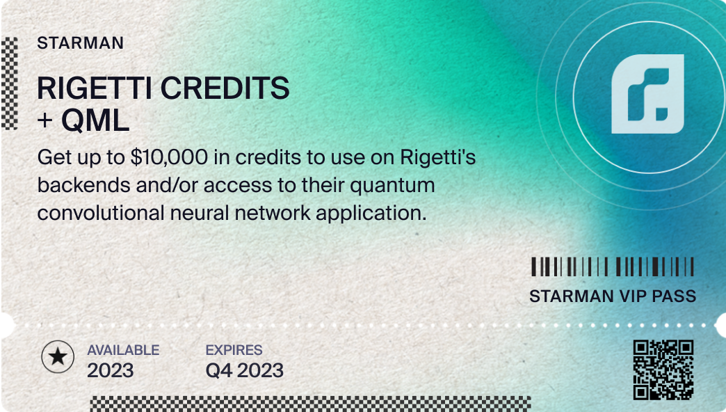 Rigetti Credits + QML