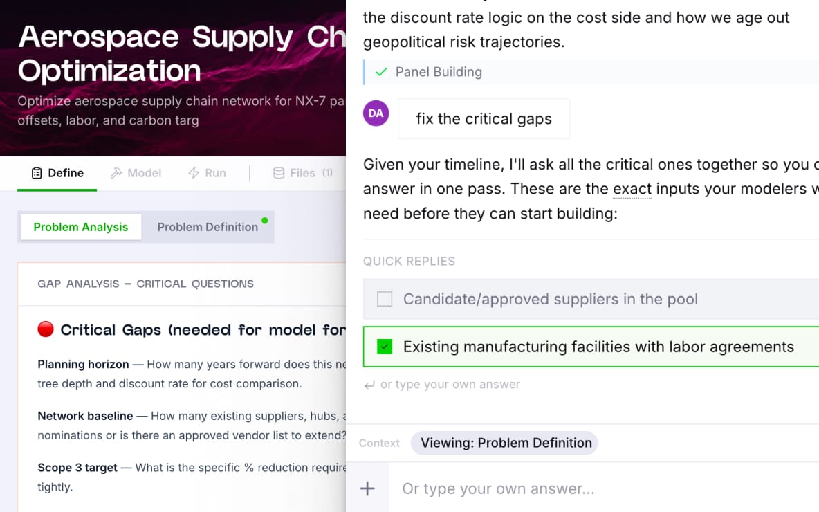 Discovery session + impact report