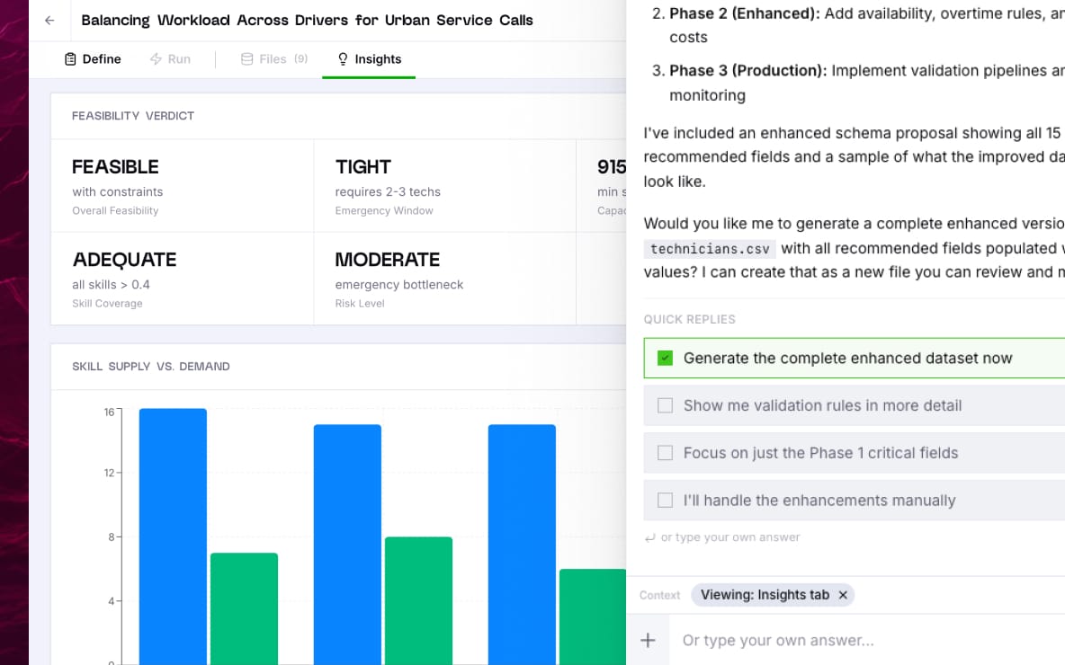 Live operations + monitoring